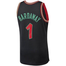 Load image into Gallery viewer, Penny Hardaway Orlando Magic Mitchell &amp; Ness Hardwood Classics Christmas Swingan Collection Jersey – Black