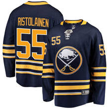 Load image into Gallery viewer, Rasmus Ristolainen Buffalo Sabres Breakaway Player Jersey - Navy NHL Jersey