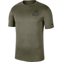 Load image into Gallery viewer, Washington Redskins Nike 2019 Salute To Service Sideline Seal Legend Performance T-Shirt - Olive - NFL TShirt