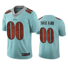 Load image into Gallery viewer, Seattle Seahawks Custom Light Blue City Edition Jersey NFL Jersey
