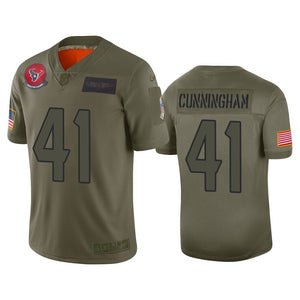 Zach Cunningham Texans 2019 Salute To Service Camo Limited Men Jersey NFL Jersey