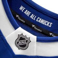 Load image into Gallery viewer, Vancouver Canucks 2019/20 Alternate Premier Breakaway Jersey - Royal NHL Jersey