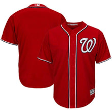 Load image into Gallery viewer, Washington Nationals Washington Nationals Majestic Official Cool Base Jersey Red