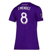 Load image into Gallery viewer, Women&#39;s Orlando City Sc Jhegson Sebastián Méndez Purple 2019 Bring The Noise Player Jersey