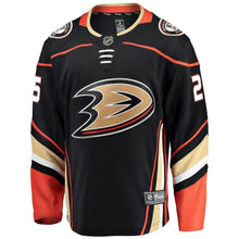Load image into Gallery viewer, Ondrej Kase Anaheim Ducks Breakaway Player Jersey - Black NHL Jersey