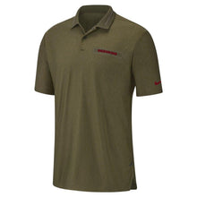 Load image into Gallery viewer, Washington Redskins Nike Salute To Service Sideline Polo - Olive - NFL TShirt