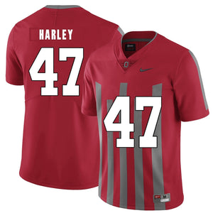 Ohio State Chic Harley 47 Red 1 Football Jersey