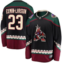 Load image into Gallery viewer, Oliver Ekman-Larsson Arizona Coyotes Premier Breakaway Player Jersey - Black NHL Jersey