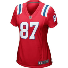 Load image into Gallery viewer, Rob Gronkowski New England Patriots Women's Game Jersey - Red