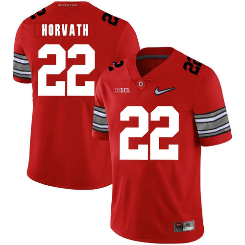 Ohio State Les Horvath 22 Red Football Jersey