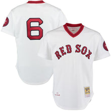 Load image into Gallery viewer, Rico Petrocelli 1975 Boston Red Sox Mitchell &amp; Ness Throwback Jersey - White