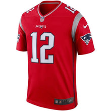 Load image into Gallery viewer, Tom Brady New England Patriots Nike Inverted Legend Jersey - Red