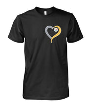 Load image into Gallery viewer, Pittsburgh-Steelers Heart Apparel 2018 - Guys Tee