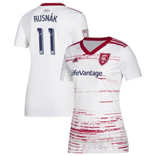 Load image into Gallery viewer, Women&#39;s Real Salt Lake Albert Rusnak White 2019 Secondary Player Jersey