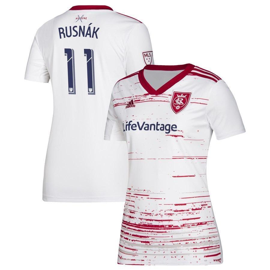 Women's Real Salt Lake Albert Rusnak White 2019 Secondary Player Jersey