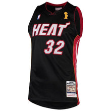 Load image into Gallery viewer, Shaquille O'neal Miami Heat Mitchell &amp; Ness 2005-06 Hardwood Classics Authentic Jersey - Black