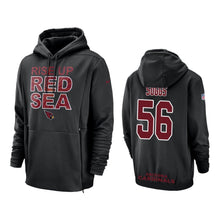 Load image into Gallery viewer, Terrell Suggs Cardinals Sideline Lockup Black Men  Hoodie NFL Men's Hoodie