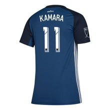 Load image into Gallery viewer, Women's La Galaxy Ola Kamara Navy 2019 Secondary Player Jersey