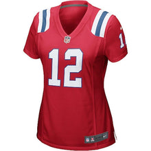 Load image into Gallery viewer, Tom Brady New England Patriots Women's Game Jersey - Red