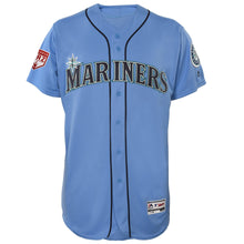 Load image into Gallery viewer, Seattle Mariners 2019 Spring Training Flex Base Team Jersey - Light Blue