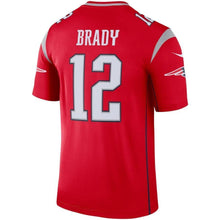 Load image into Gallery viewer, Tom Brady New England Patriots Nike Inverted Legend Jersey - Red