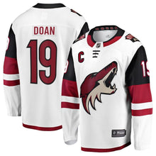 Load image into Gallery viewer, Shane Doan Arizona Coyotes Away Retirement Breakaway Jersey - White NHL Jersey