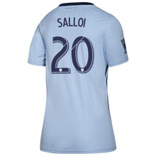 Load image into Gallery viewer, Women&#39;s Sporting Kansas City Daniel Salloi Blue 2019 Primary Player Jersey