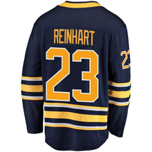 Load image into Gallery viewer, Sam Reinhart Buffalo Sabres Breakaway Player Jersey - Navy NHL Jersey