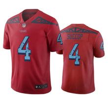Load image into Gallery viewer, Tennessee Titans Ryan Succop Red City Edition Jersey NFL Jersey