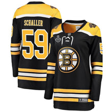 Load image into Gallery viewer, Tim Schaller Boston Bruins 2019 Stanley Cup Final Bound Women's Breakaway Player Jersey - Black