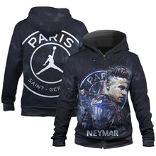 Load image into Gallery viewer, Psg X Jordan Neymar Jr 3D Shirts Limited Edition - 3D Printed T-shirt