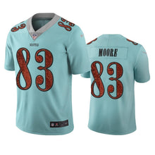 Load image into Gallery viewer, Seattle Seahawks David Moore Light Blue City Edition Jersey NFL Jersey