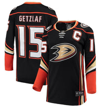 Load image into Gallery viewer, Ryan Getzlaf Anaheim Ducks  Women's Home Breakaway Player Jersey - Black NHL Women Jersey
