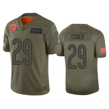 Load image into Gallery viewer, Tarik Cohen Bears 2019 Salute To Service Camo Limited Men Jersey NFL Jersey