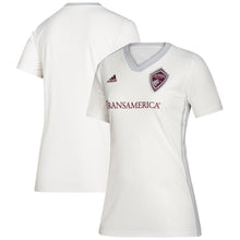 Load image into Gallery viewer, Women's Colorado Rapids White 2019 Black Diamond Jersey