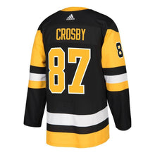 Load image into Gallery viewer, Sidney Crosby Pittsburgh Penguins Player Jersey - Black NHL Jersey
