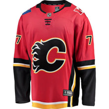 Load image into Gallery viewer, Tj Brodie Calgary Flames Breakaway Player Jersey - Red NHL Jersey