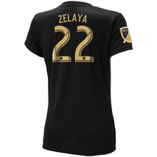 Load image into Gallery viewer, Women's Lafc Rodolfo Zelaya Black 2018 Primary Player Jersey