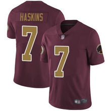 Load image into Gallery viewer, Redskins 7 Dwayne Haskins Red With Gold Number 2019 Nfl Draft Vapor Untouchable Limited Men Jersey NFL Jersey
