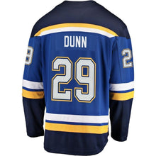 Load image into Gallery viewer, Vince Dunn St. Louis Blues 2019 Stanley Cup Final Bound Breakaway Player Jersey – Blue