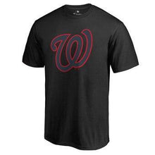 Load image into Gallery viewer, Washington Nationals Taylor T-Shirt - Black MLB T-shirt