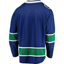 Load image into Gallery viewer, Vancouver Canucks Breakaway Home Jersey - Blue NHL Jersey