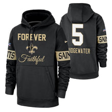 Load image into Gallery viewer, Teddy Bridgewater 5 Saints Forever Faithful Hoodie NFL Men's Hoodie