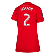 Load image into Gallery viewer, Women&#39;s Toronto Fc Justin Morrow Red 2019 Primary Player Jersey