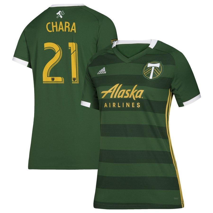 Women's Portland Timbers Diego Chara Green 2019 Primary Player Jersey