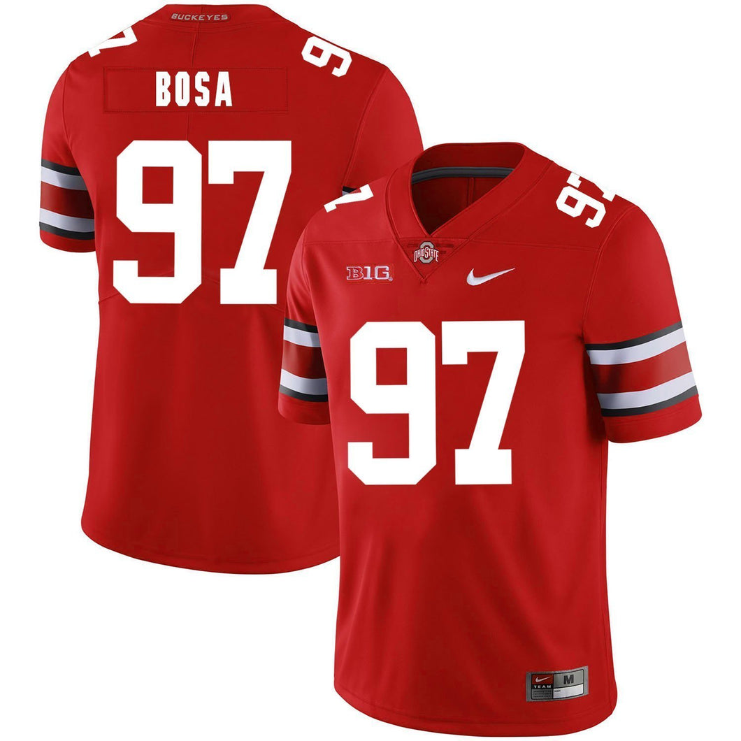 Ohio State Joey Bosa 97 Red 2 Football Jersey