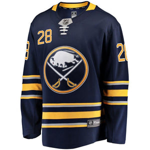 Zemgus Girgensons Buffalo Sabres Breakaway Player Jersey - Navy NHL Jersey