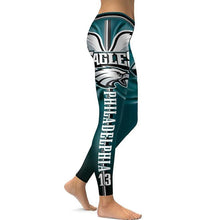 Load image into Gallery viewer, Philadenphia Eagles Slim Fitness 3D Printing Leggings