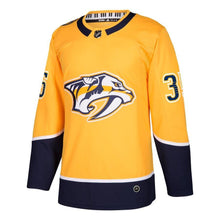 Load image into Gallery viewer, Pekka Rinne Nashville Predators Player Jersey - Gold NHL Jersey