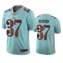 Load image into Gallery viewer, Seattle Seahawks Tre Flowers Light Blue City Edition Jersey NFL Jersey